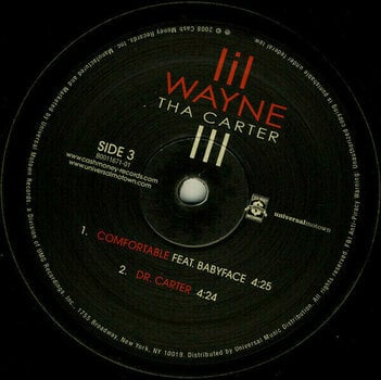Disque vinyle Lil Wayne - Tha Carter 3 Vol.1 (2 LP) - 5