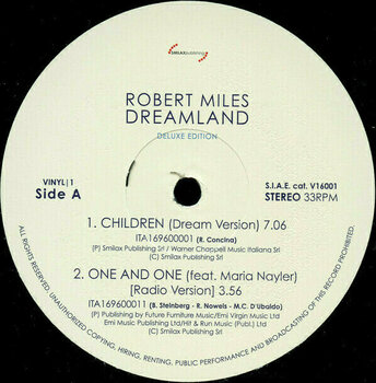 Hanglemez Robert Miles - Dreamland (Deluxe Edition) (2 LP + CD) - 5