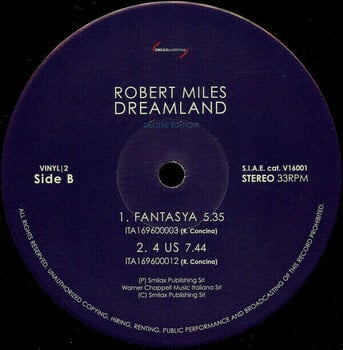 Hanglemez Robert Miles - Dreamland (Deluxe Edition) (2 LP + CD) - 8
