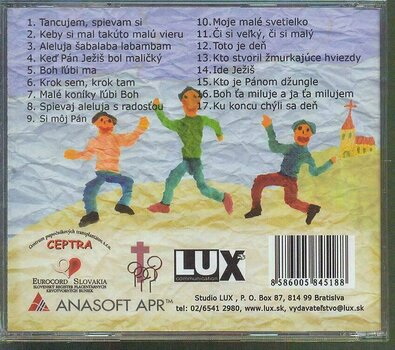 Zenei CD Spievankovo - Deťom 4: Veselé kresťanské ukazovačky (M. Podhradská, R. Čanaky) (CD) - 2