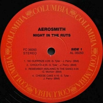 Disco de vinilo Aerosmith - Night In The Ruts (Limited Edition) (180g) (LP) - 5