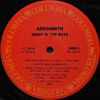 Disco de vinilo Aerosmith - Night In The Ruts (Limited Edition) (180g) (LP) - 6