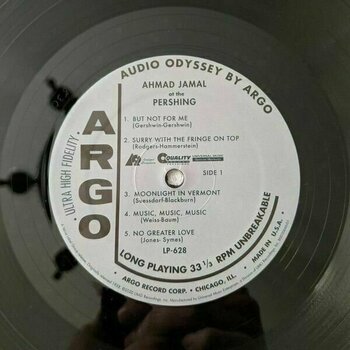 Płyta winylowa Ahmad Jamal - Ahmad Jamal At The Pershing (Mono) (200g) (LP) - 2