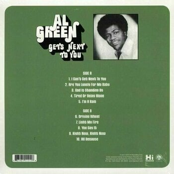 Vinylplade Al Green - Gets Next to You (US) (LP) - 3