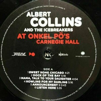 Disco in vinile Albert Collins - At Onkel PO's Carnegie Hall Hamburg 1980 (3 LP) (180g) - 8