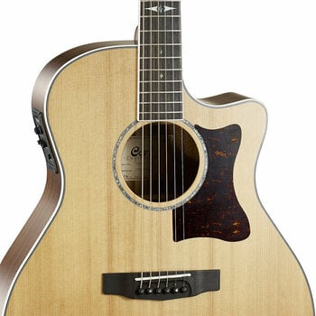 Guitare Jumbo acoustique-électrique Cort GA5F Natural Guitare Jumbo acoustique-électrique - 2