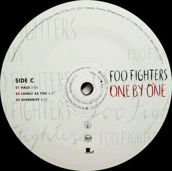 Vinyl Record Foo Fighters One By One (2 LP) - 5