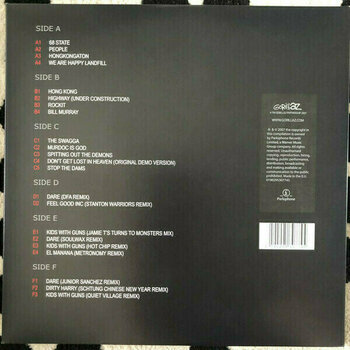 Gorillaz - RSD - D-Sides (Black Vinyl) (3 LP)