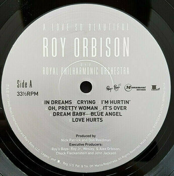 Disco de vinilo Roy Orbison A Love So Beautiful: Roy Orbison & the Royal Philharmonic Orchestra (LP) - 7