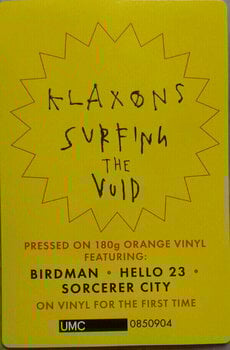 Disque vinyle Klaxons - Surfing The Void (Orange) (Limited Edition) (RSD) (2 LP) - 2