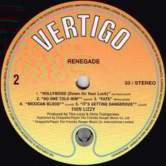 Vinylplade Thin Lizzy - Renegade (LP) - 3