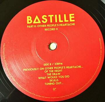 Vinyl Record Bastille - All This Bad Blood (Limited Edition) (RSD) (2 LP) - 3