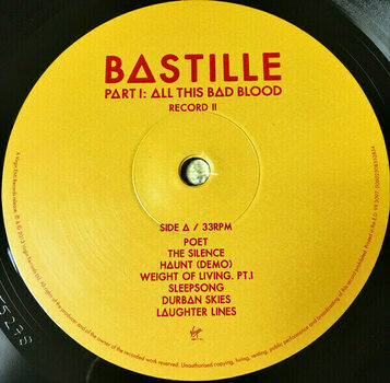 Vinyl Record Bastille - All This Bad Blood (Limited Edition) (RSD) (2 LP) - 4