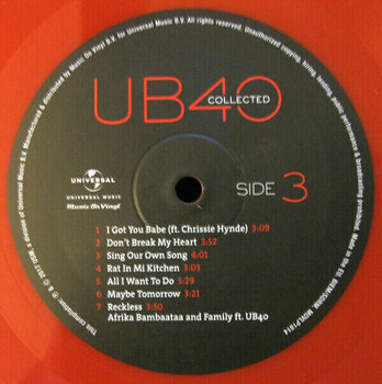 Vinyl Record UB40 - Collected (2 LP) - 10