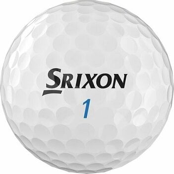 Golfball Srixon AD333 2022 12 Pure White Balls - 2