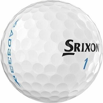 Palle da golf Srixon AD333 2022 12 Pure White Balls - 3