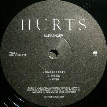 Vinyl Record Hurts - Surrender (2 LP + CD) - 4