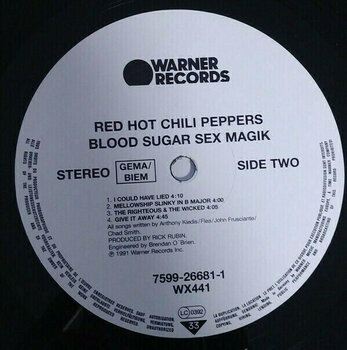 Vinyl Record Red Hot Chili Peppers - Blood Sugar Sex Magik (2 LP) - 4