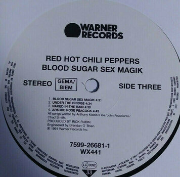 Disque vinyle Red Hot Chili Peppers - Blood Sugar Sex Magik (2 LP) - 5