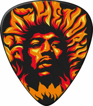 Plectrum Dunlop Jimi Hendrix Guitars VD Fire 6 Plectrum - 2