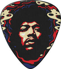 Pick Dunlop Jimi Hendrix Guitars Star 6 Pick - 1