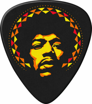Médiators Dunlop Jimi Hendrix Guitars Aura 6 Médiators - 2