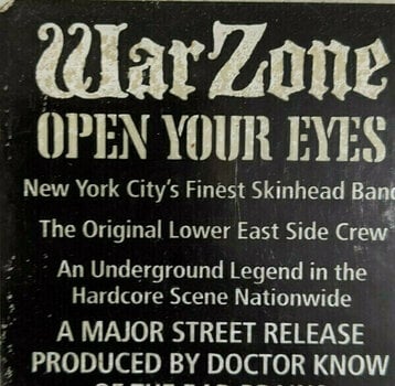 Disque vinyle Warzone - Open Your Eyes (LP) - 7