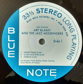 Vinyl Record Art Blakey & Jazz Messengers - Just Coolin' (Art Blakey & The Jazz Messengers) (LP) - 2