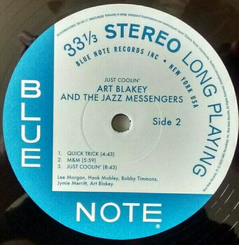 Vinylplade Art Blakey & Jazz Messengers - Just Coolin' (Art Blakey & The Jazz Messengers) (LP) - 3