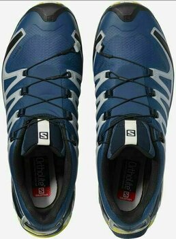 Trail running shoes Salomon XA Pro 3D V8 GTX Dark Denim/Navy Blaze 45 1/3 Trail running shoes - 3