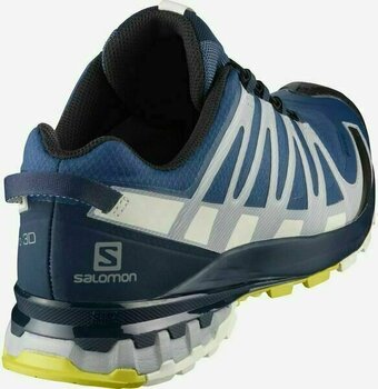 Trailowe buty do biegania Salomon XA Pro 3D V8 GTX Dark Denim/Navy Blaze 46 2/3 Trailowe buty do biegania - 4