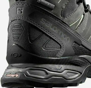 Womens Outdoor Shoes Salomon X Ultra Trek GTX W Black/Magnet/Mineral Gray 37 1/3 Womens Outdoor Shoes - 6