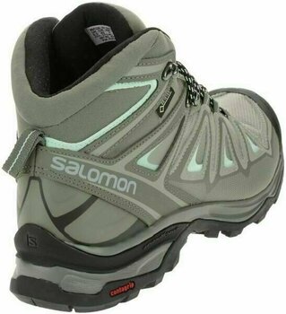 Womens Outdoor Shoes Salomon X Ultra 3 Mid GTX W Shadow/Castor Gray 40 Womens Outdoor Shoes - 2