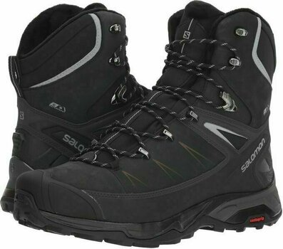 Moški pohodni čevlji Salomon X Ultra Winter CS WP 2 Black/Phantom 44 2/3 Moški pohodni čevlji - 7