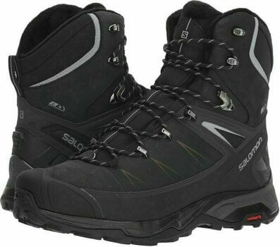 Moški pohodni čevlji Salomon X Ultra Winter CS WP 2 Black/Phantom 43 1/3 Moški pohodni čevlji - 7