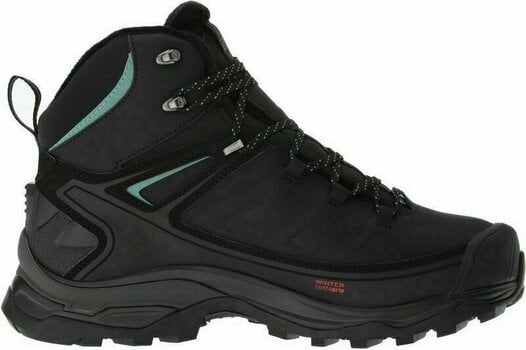 Womens Outdoor Shoes Salomon X Ultra Mid Winter CS WP W Black/Phantom 38 Womens Outdoor Shoes - 6