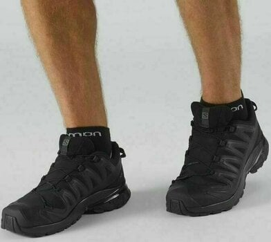 Trailowe buty do biegania Salomon XA Pro 3D V8 GTX Black/Black/Black 42 Trailowe buty do biegania - 5