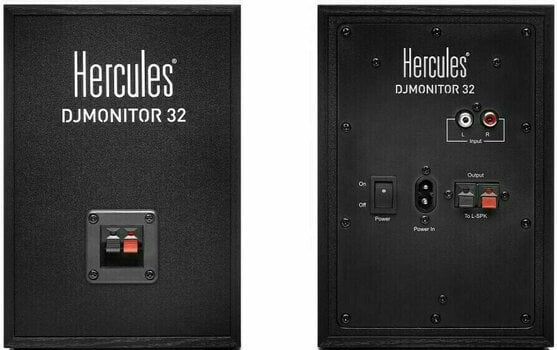 Monitor de estúdio ativo de 2 vias Hercules DJ DJMonitor 32 - 3