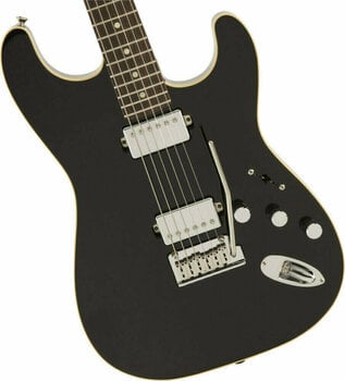 Electric guitar Fender Modern Stratocaster HH RW Black - 3