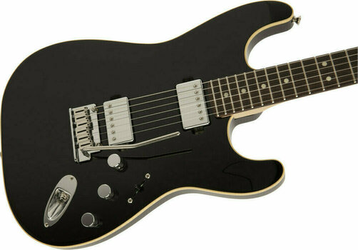 Guitare électrique Fender Modern Stratocaster HH RW Noir - 4