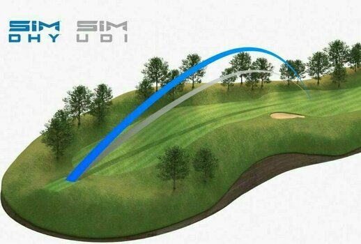 Golfclub - hybride TaylorMade SIM DHY Golfclub - hybride Rechterhand Stiff 19° - 10