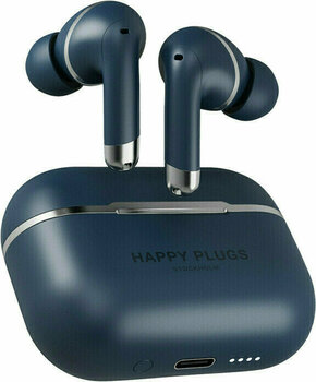 True trådlös in-ear Happy Plugs Air 1 ANC Blue - 4