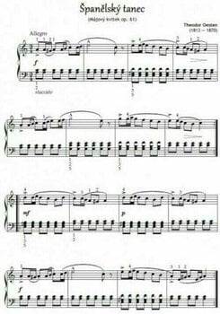 Music sheet for pianos Martin Vozar Výběr klavírních skladeb 2 Music Book - 4