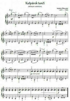 Music sheet for pianos Martin Vozar Klavírní mozaika 1 Music Book - 2