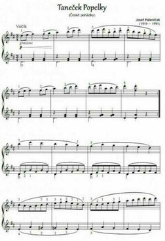 Music sheet for pianos Martin Vozar Klavírní mozaika 1 Music Book - 4