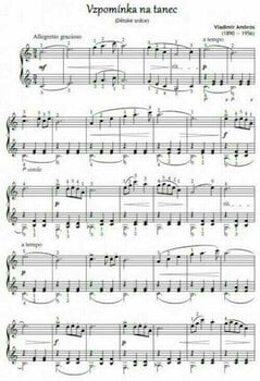 Music sheet for pianos Martin Vozar Klavírní mozaika 2 Music Book - 3