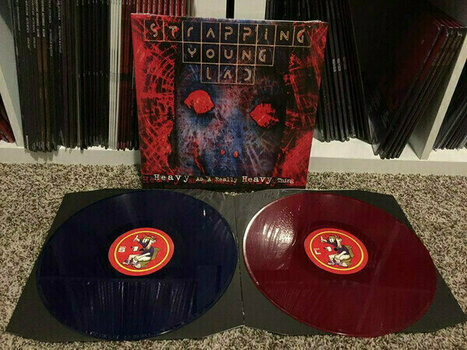 Disque vinyle Strapping Young Lad - Heavy As A Really Heavy Thing (Blue/Red Coloured) (2 LP) - 2