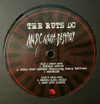 Vinylskiva Ruts DC - Music Must Destroy (2 LP) - 4