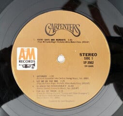 Vinyl Record Carpenters - Carpenters (Remastered) (LP) - 1