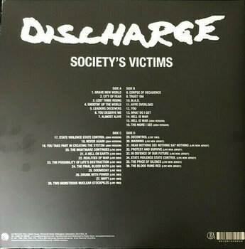 Vinylskiva Discharge - Society's Victims Vol. 2 (2 LP) - 2